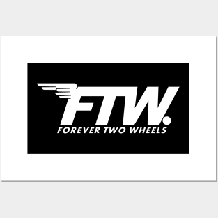 Forever Two Wheels Posters and Art